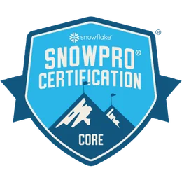Snowflake SnowPro Core badge